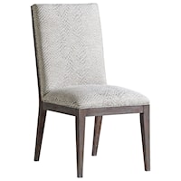 Bodega Upholstered Side Chair in Custom Fabric