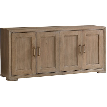 City Club Buffet with Silverware Storage and Adjustable Shelving