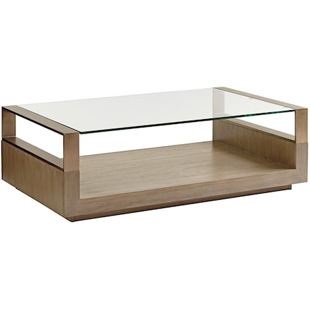 Center Stage Rectangular Cocktail Table
