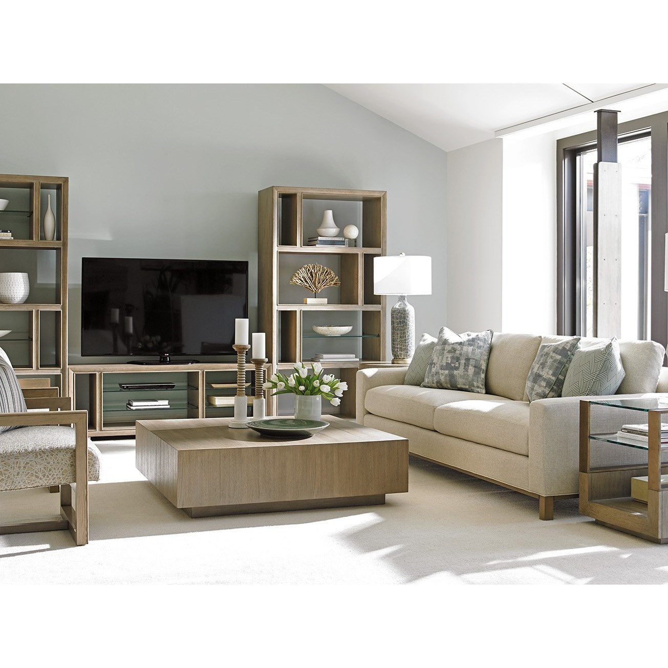 Lexington Shadow Play Tatum Square Cocktail Table