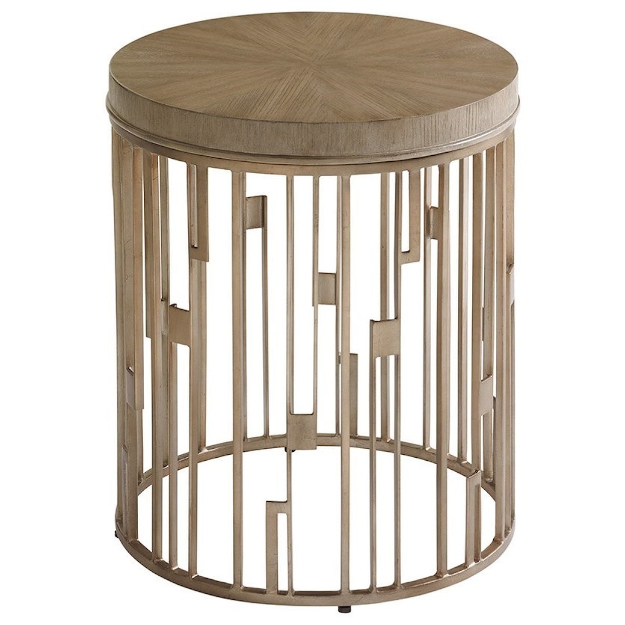 Lexington Shadow Play Studio Round Accent Table