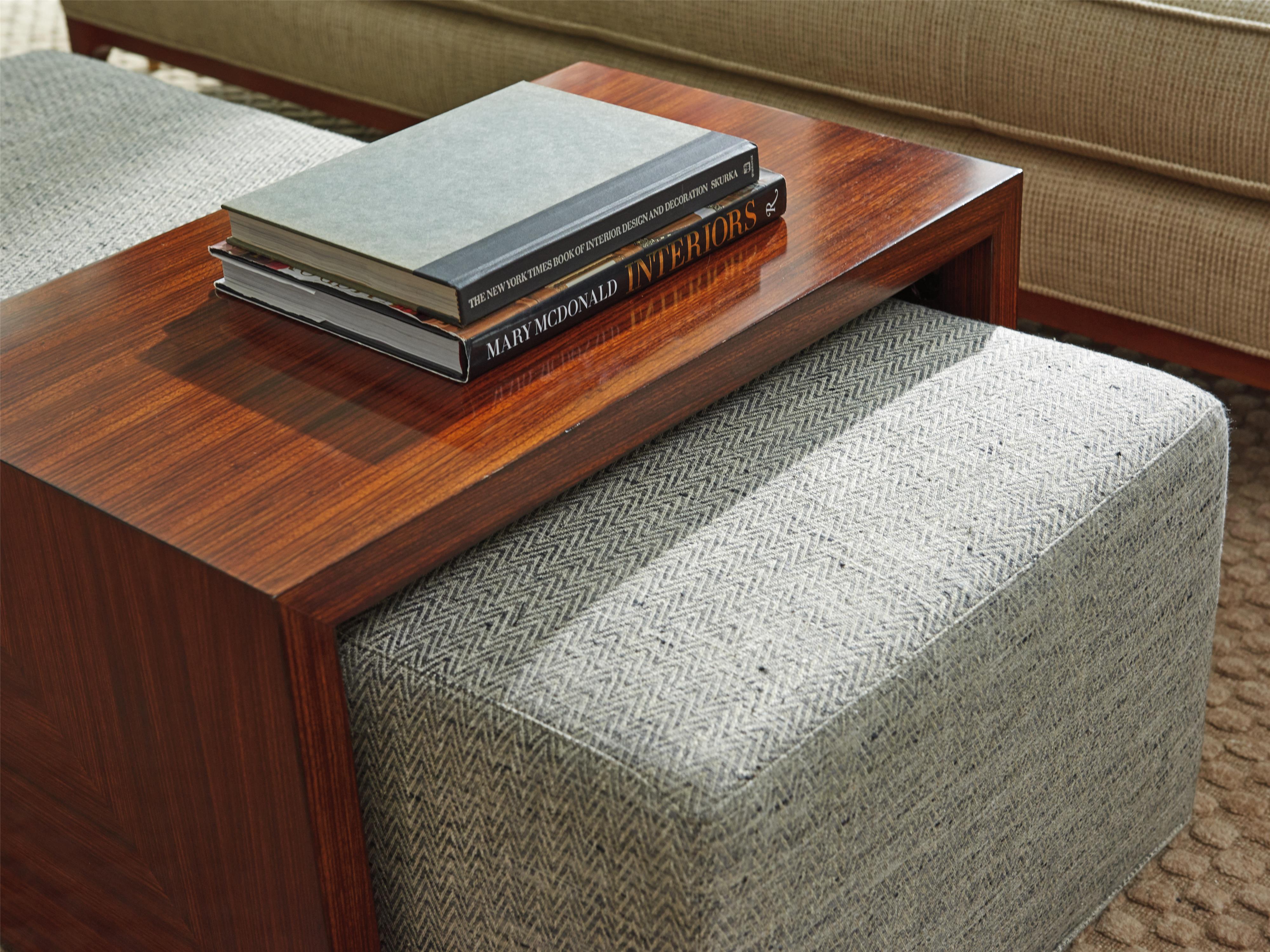 Broadway Cocktail Ottoman with Slide