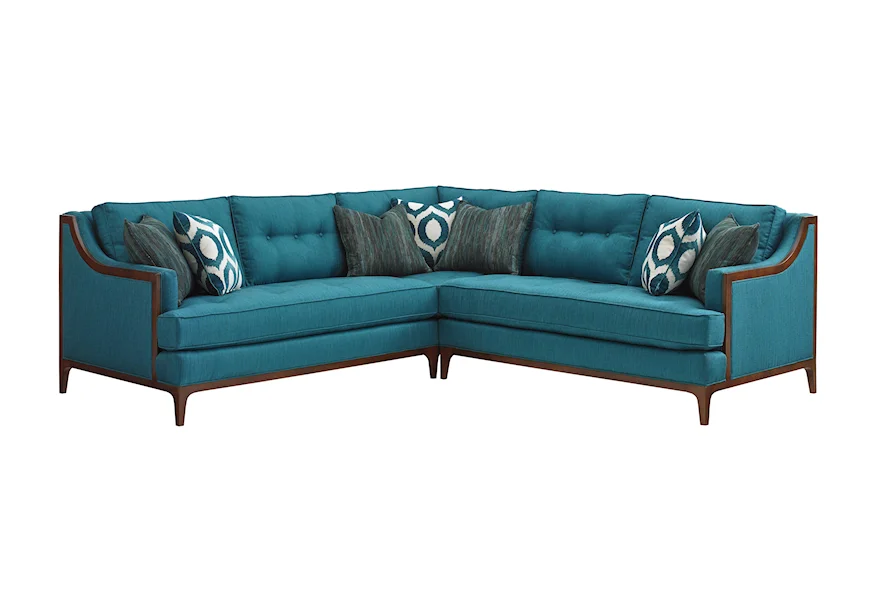 TAKE FIVE Barclay Sectional Sofa by Lexington at Z & R Furniture