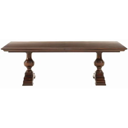 Silverton Rectangular Double Pedestal Dining Table