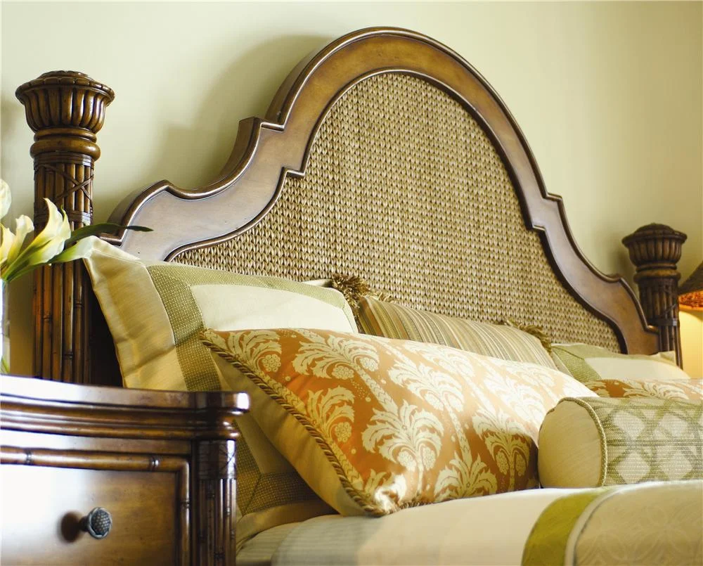 Tommy Bahama Home Island Estate 531-133C Queen-Size Round Hill Bed