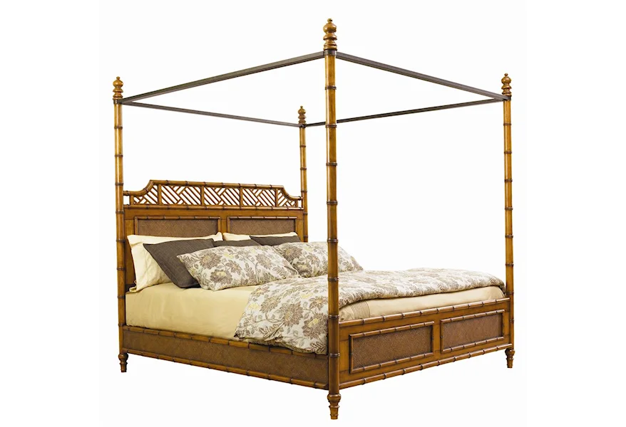 Island Estate King West Indies Bed by Tommy Bahama Home at Baer's Furniture