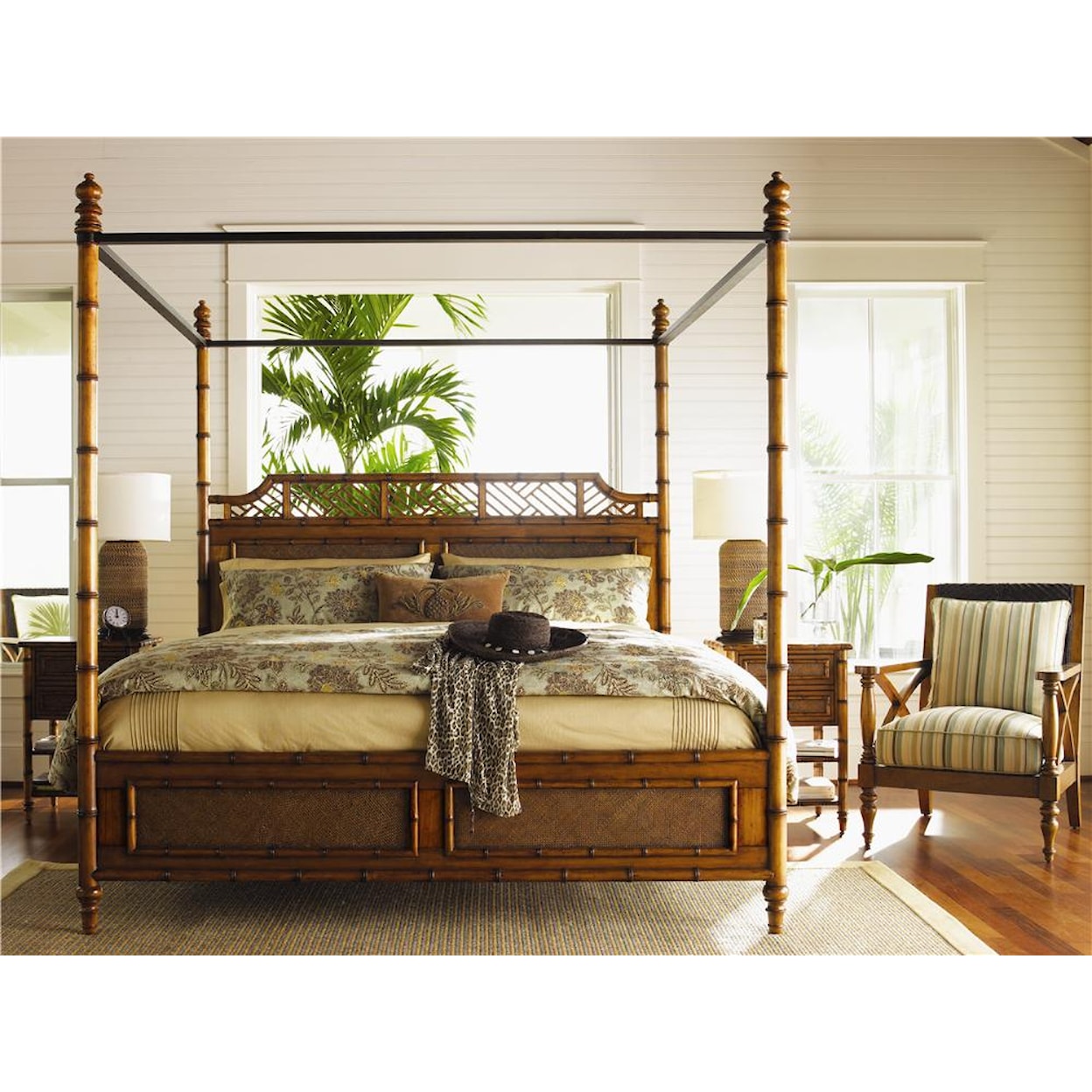 Tommy Bahama Home Island Estate King West Indies Bed