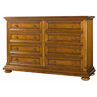 Martinique Double Dresser with Media Storage