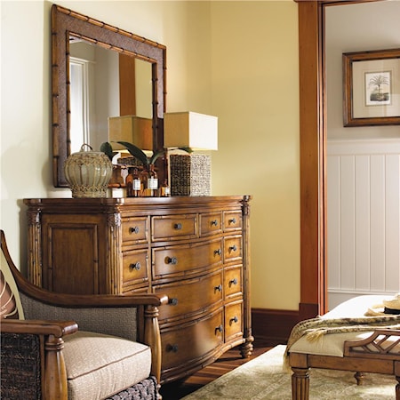 Barbados Triple Dresser & Palm Grove Mirror