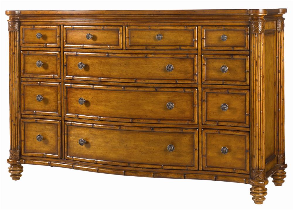 Barbados Triple Dresser &amp; Palm Grove Mirror
