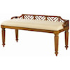 Tommy Bahama Home Island Estate <b>Customizable</b> Plantain Bed Bench