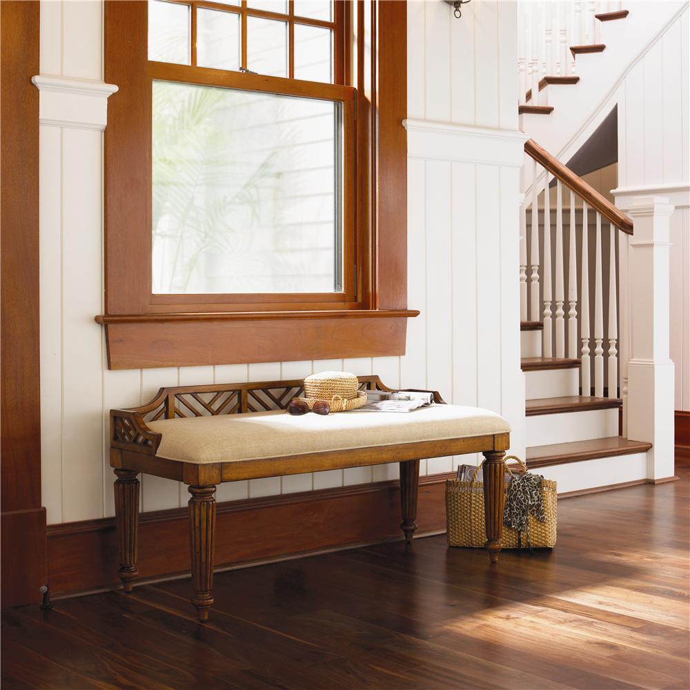 Quick Ship Plantain Bed Bench