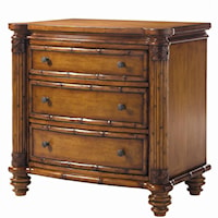 3 Drawer Barbados Night Stand