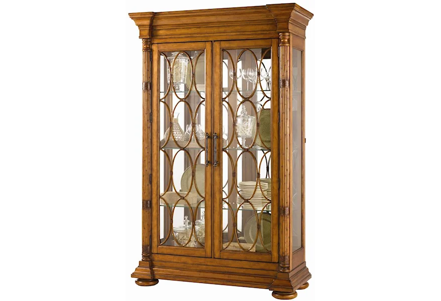 Island Estate Mariana Display Cabinet by Tommy Bahama Home at Baer's Furniture