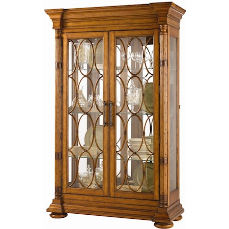 Mariana Display Cabinet with Lighted Interior