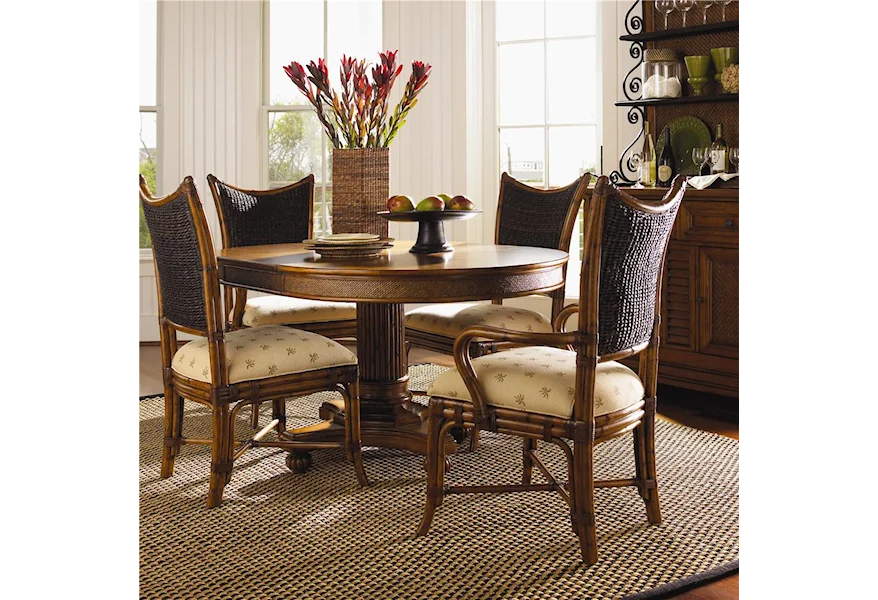 Island Estate 5 Piece Cayman Kitchen Table Dining Set by Tommy Bahama Home at Baer's Furniture