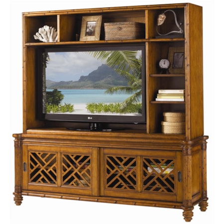 Nevis Media Console & Hutch