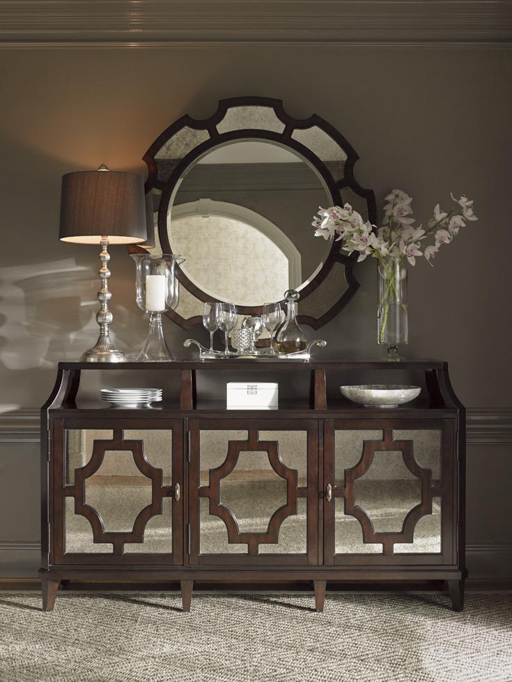 Lexington Kensington Place Del Mar Round Mirror