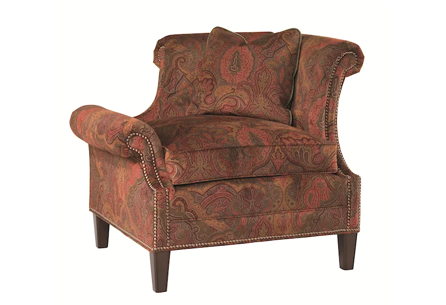 Lexington Upholstery Braddock Raf Upholstered Chair by Lexington at Furniture Fair - North Carolina