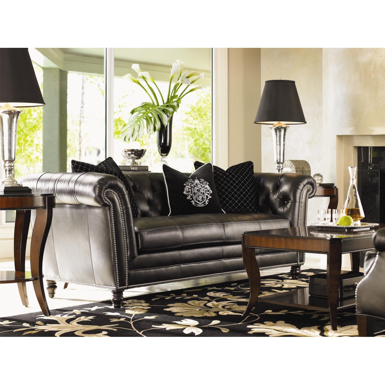 Lexington Lexington Upholstery LL7250-33 Westchester Tufted Back Sofa ...