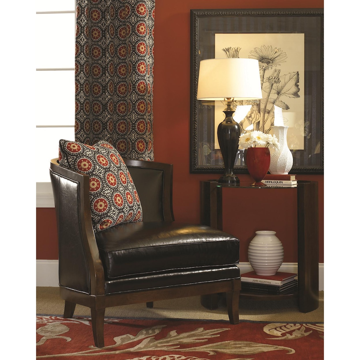 Lexington Leather Garland Left Arm Facing Chair