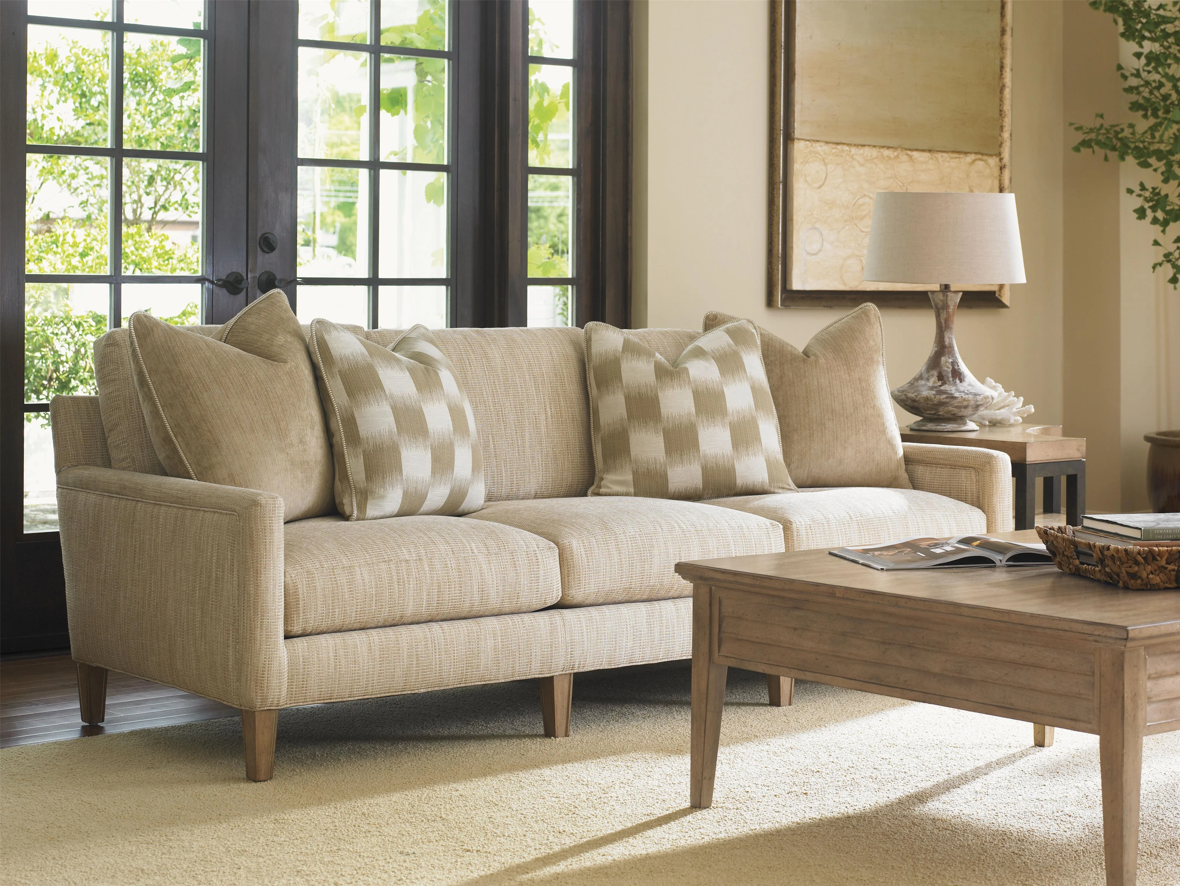 Lexington Monterey Sands 7281-33 Signal Hill Sofa with Track Arms ...