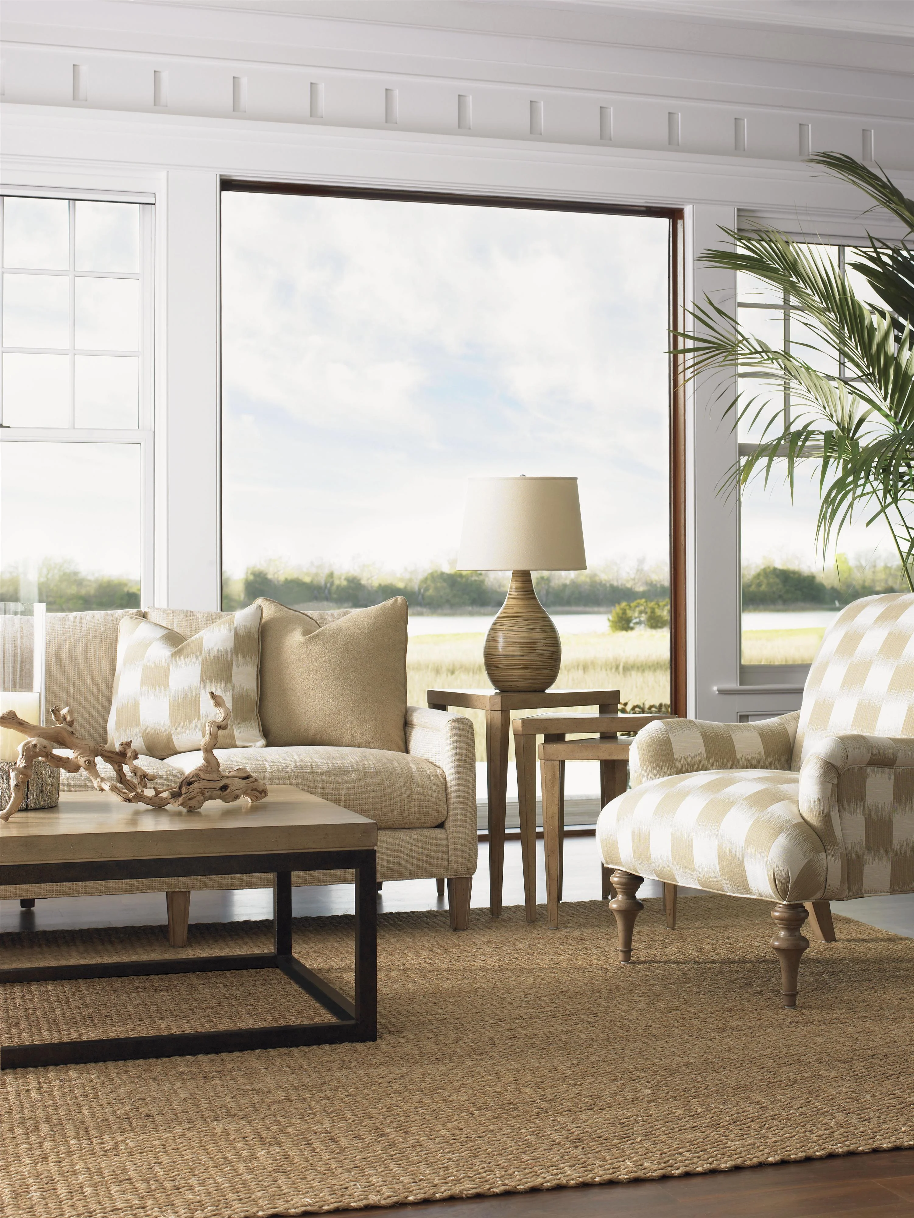Lexington Monterey Sands 7281-33 Signal Hill Sofa with Track Arms ...