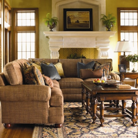 Customizable Overland L-Shaped Sectional