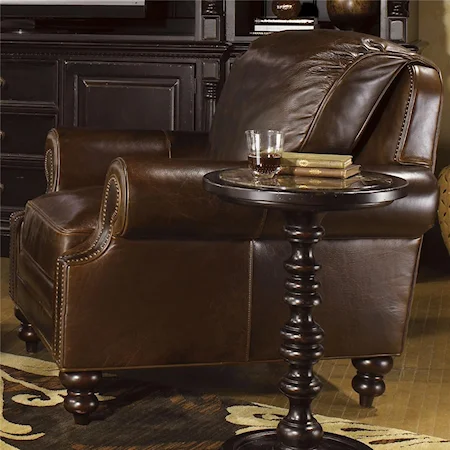 Quick Ship Warmick Leather Chair