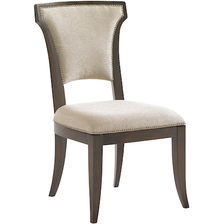Seneca Side Chair w/ Married Fabric