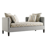 Contemporary Backless Sebastian Settee