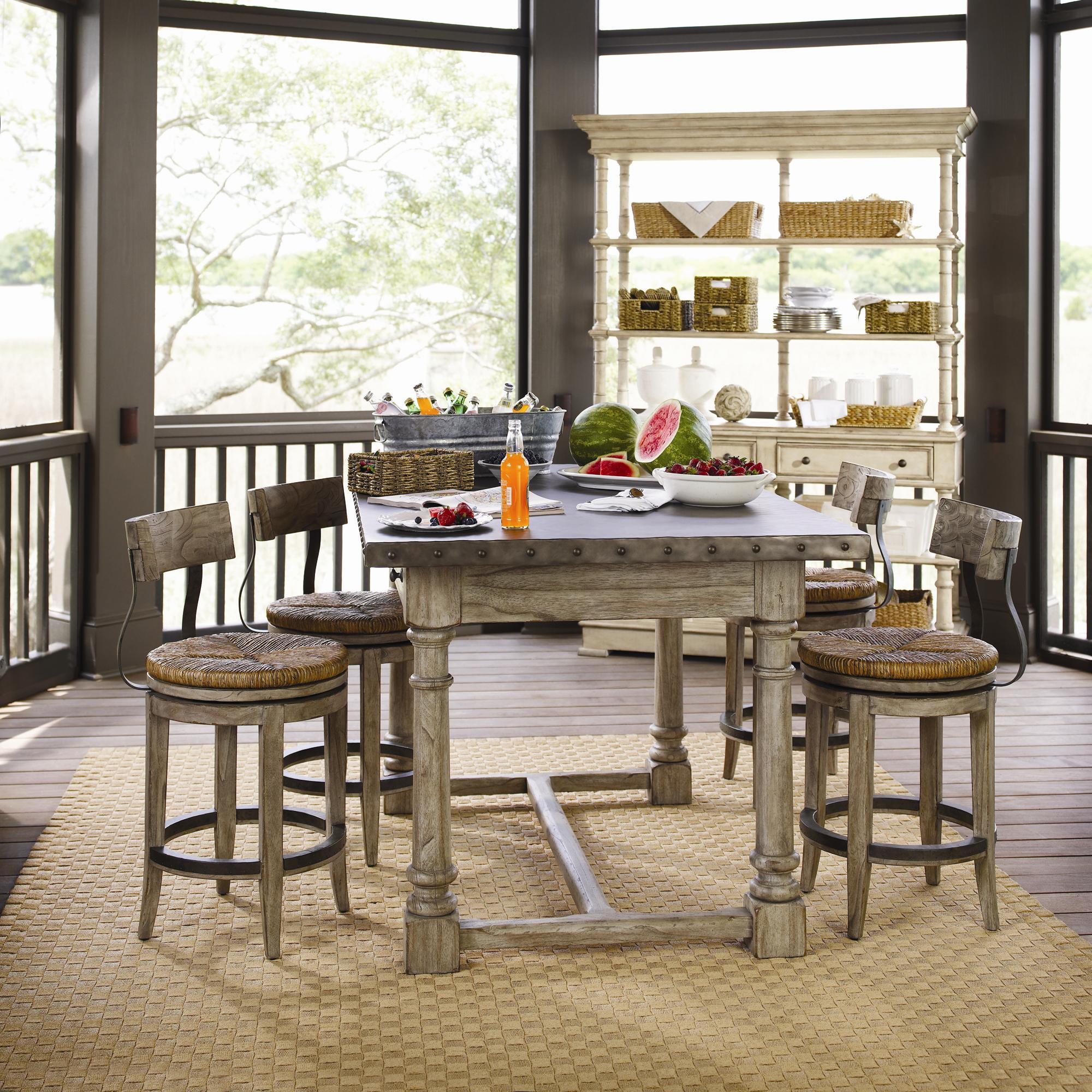 Lexington Twilight Bay 5 Piece Counter Height Set