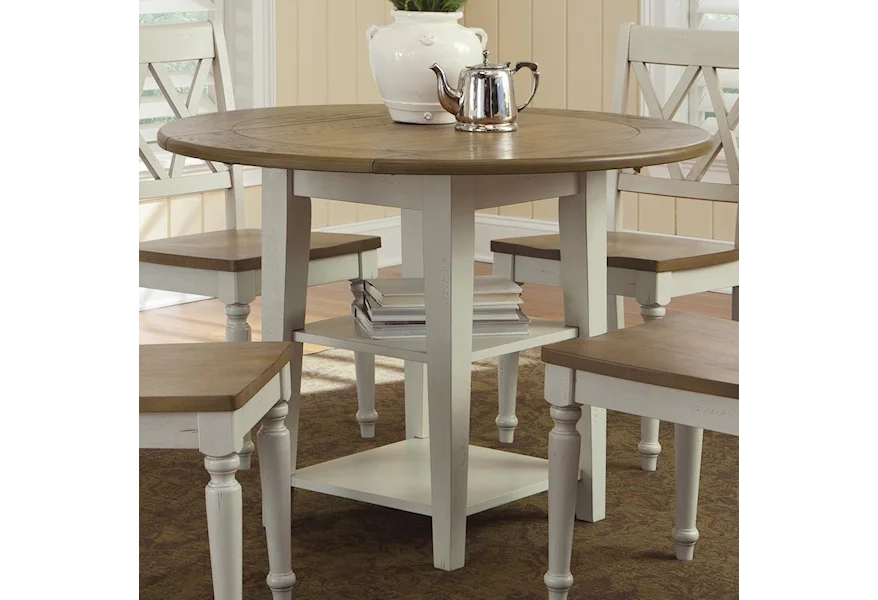 Al Fresco Drop-Leaf Dining Table by Liberty Furniture at Schewels Home