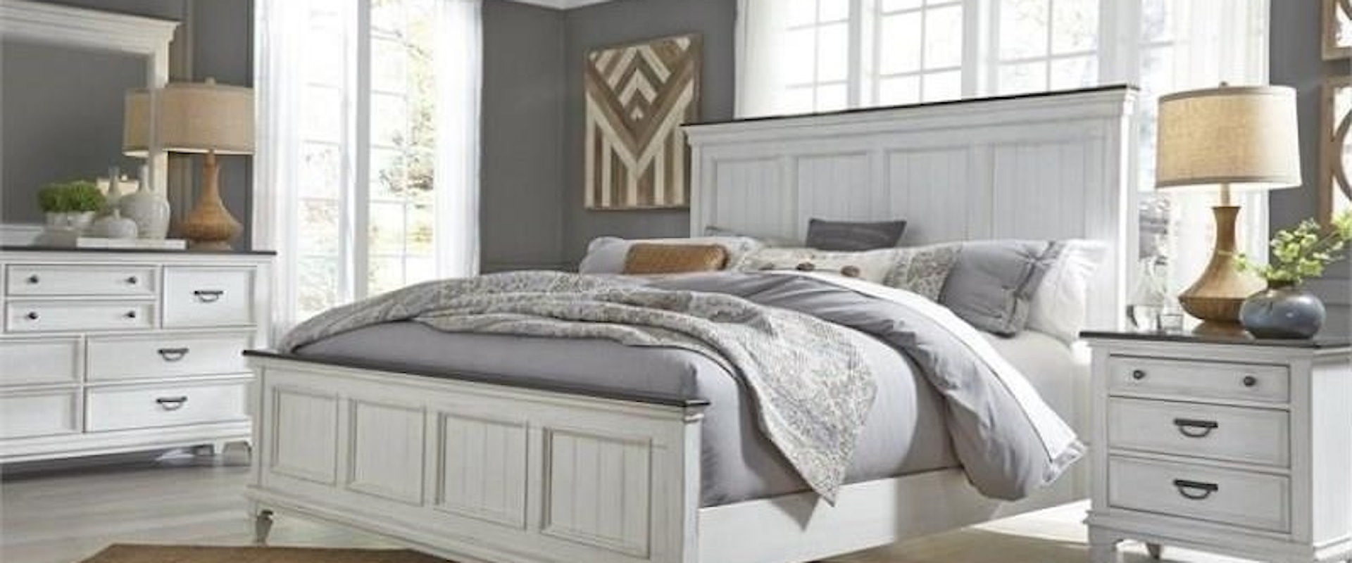 Cottage Style Queen Bedroom Group