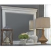 Liberty Furniture Allyson Park Crown Mirror