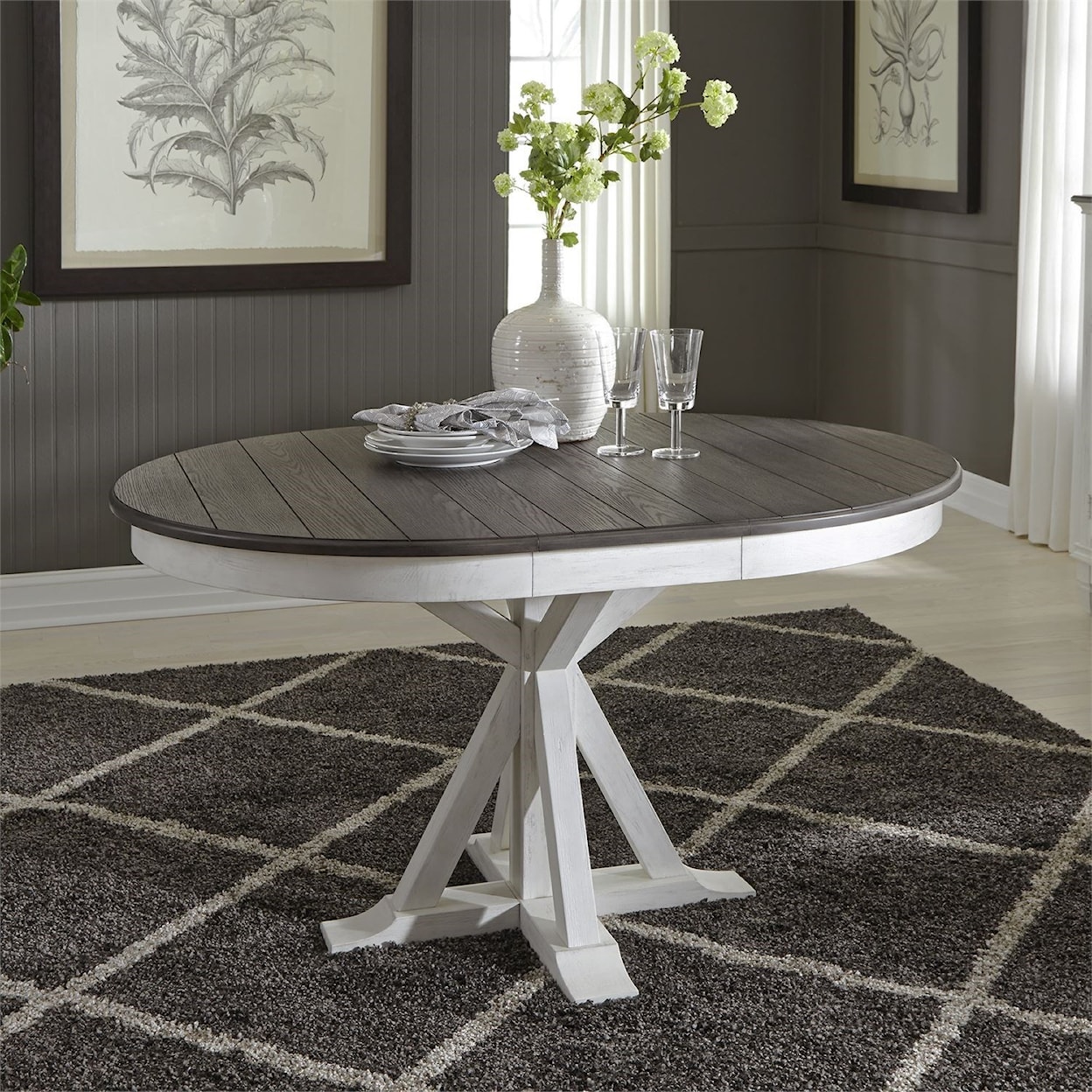 Liberty Furniture Allyson Park Round Dining Room Table