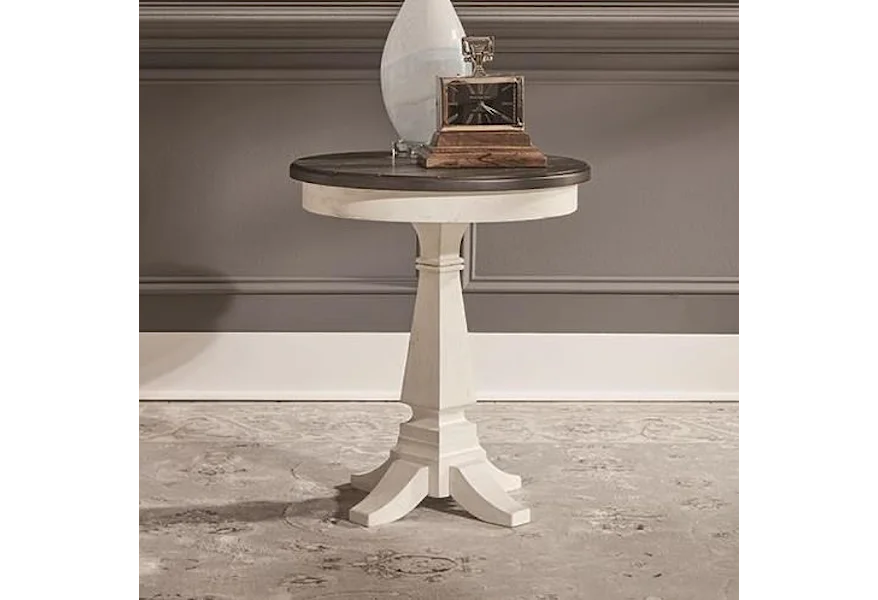 Allyson Park Chairside Table by Liberty Furniture at Belpre Furniture