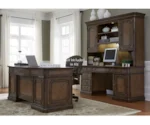 Liberty Furniture Amelia--487 5 Piece Jr Executive Set