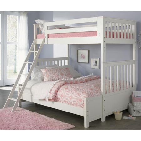 Transitional Twin Over Twin Bunkbed