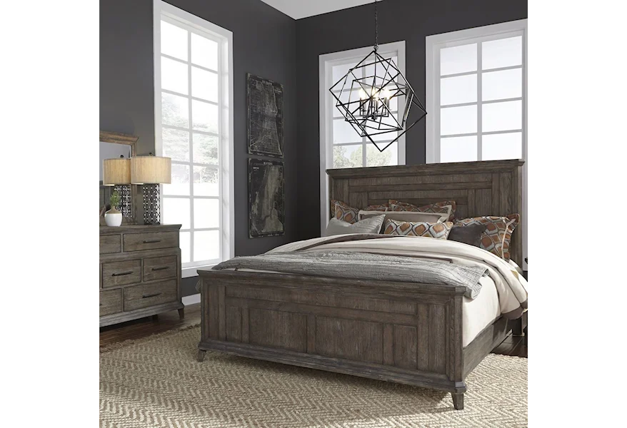 Artisan Prairie Queen Bedroom Group by Liberty Furniture at Dream Home Interiors