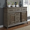 Liberty Furniture Artisan Prairie 6 Drawer 2 Door Dresser