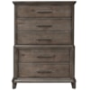 Liberty Furniture Artisan Prairie 5 Drawer Chest of Drawers