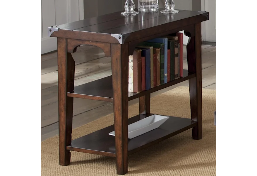 Aspen Skies Chairside End Table by Liberty Furniture at Schewels Home