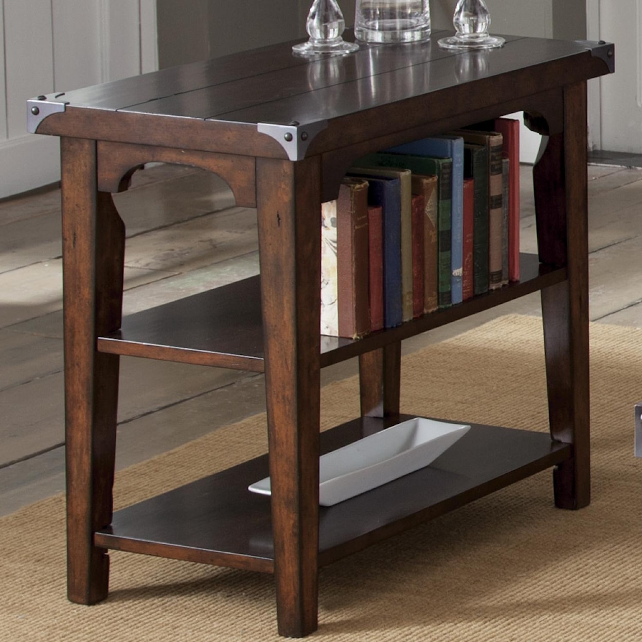 Liberty Furniture Aspen Skies Chairside End Table
