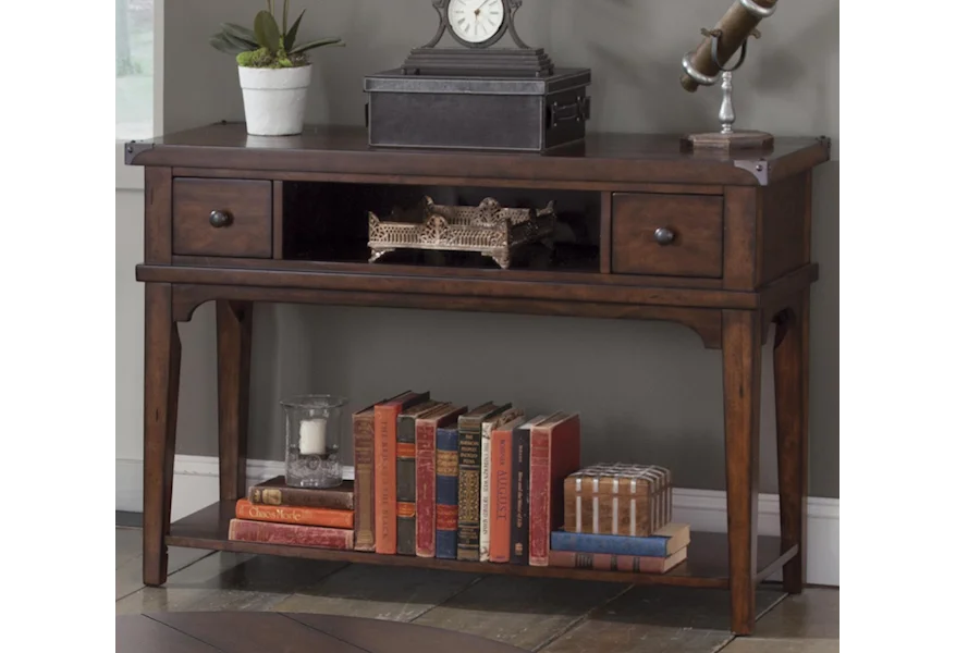 Aspen Skies Sofa Table by Liberty Furniture at Howell Furniture