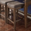 Liberty Furniture Aspen Skies Upholstered Console Stool