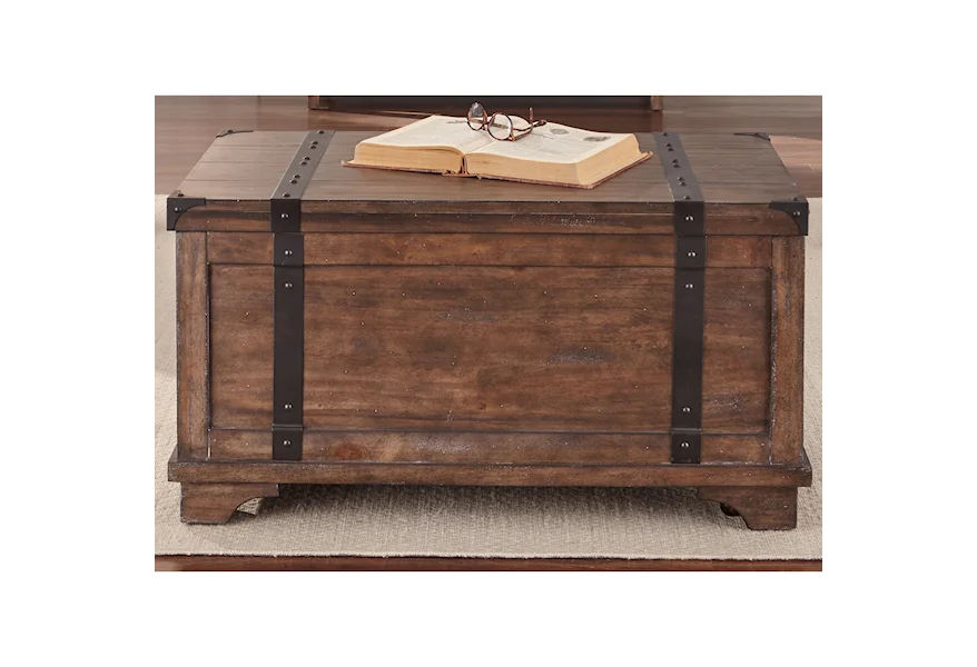 Aspen Skies Storage Trunk by Liberty Furniture at Gill Brothers Furniture & Mattress
