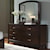 Liberty Furniture Avalon Dresser & Arch Top Mirror Set