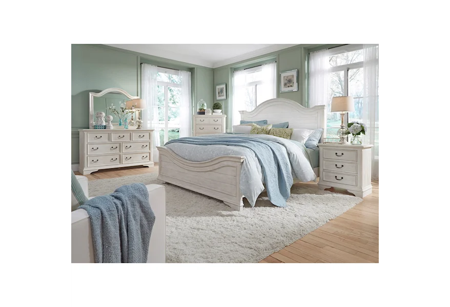 Bayside Bedroom King Bedroom Group by Liberty Furniture at Gill Brothers Furniture
