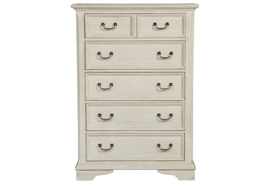 Bayside Bedroom 5 Drawer Chest by Liberty Furniture at VanDrie Home Furnishings
